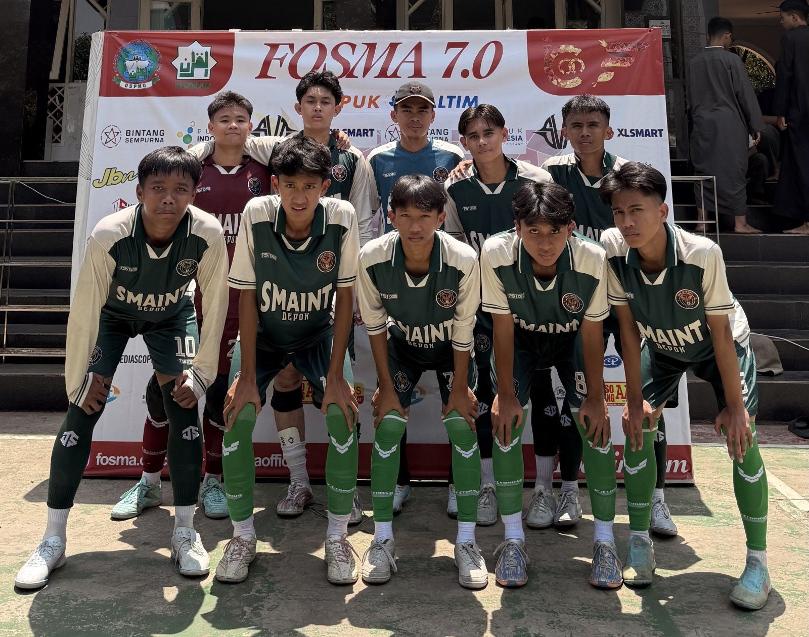 Foto skuad MA. Hidayatullah